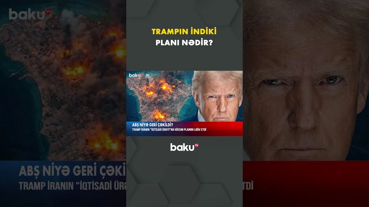 Tramp Xarq adasında möhkəmlənməyin çətin olacağını qəbul edir - Baku TV