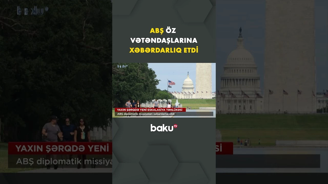 ABŞ regionda təhlükəsizlik tədbirlərini gücləndirməyə çağırdı - Baku TV
