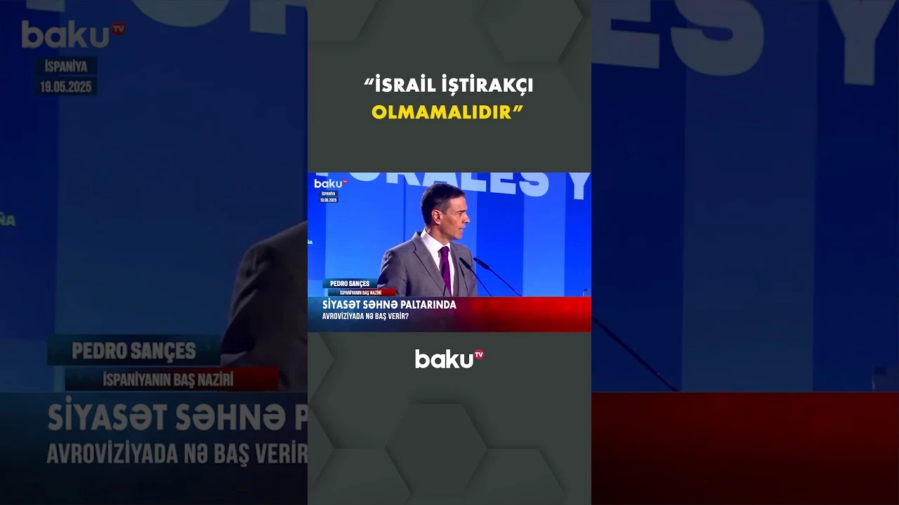 Müsabiqədə İsrail ilə bağlı müzakirələr qızışdı - Baku TV
