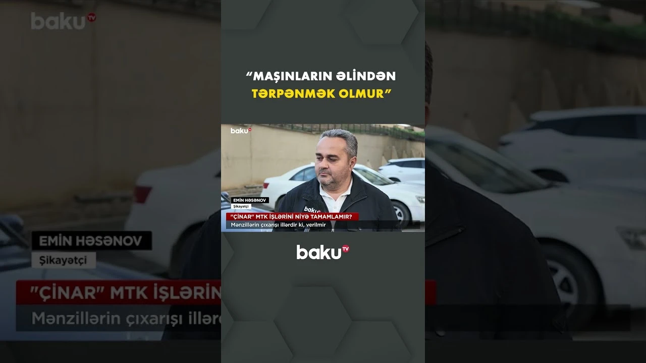 "Çinar" MTK-da mənzil sahibləri illərdir çıxarış gözləyir - Baku TV