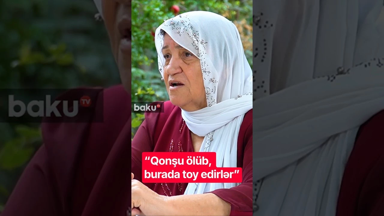 “Qonşu ölüb, burada toy edirlər” - Baku TV