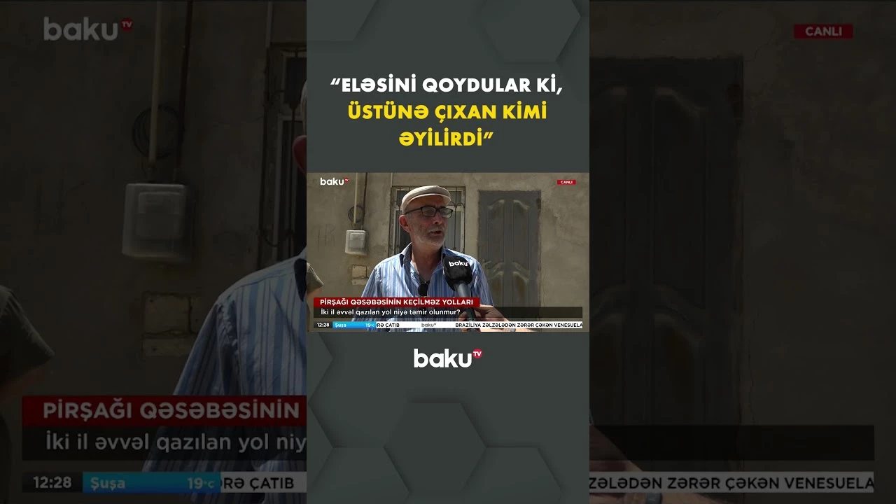 İki ildir bəla içində qalan sakinlər - Baku TV