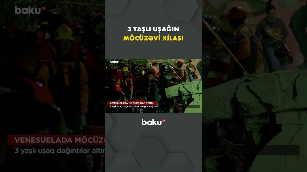 Hamının ümidi kəsilmişdi, amma... | Xilasedicilər gözlərinə inanmadı - Baku TV