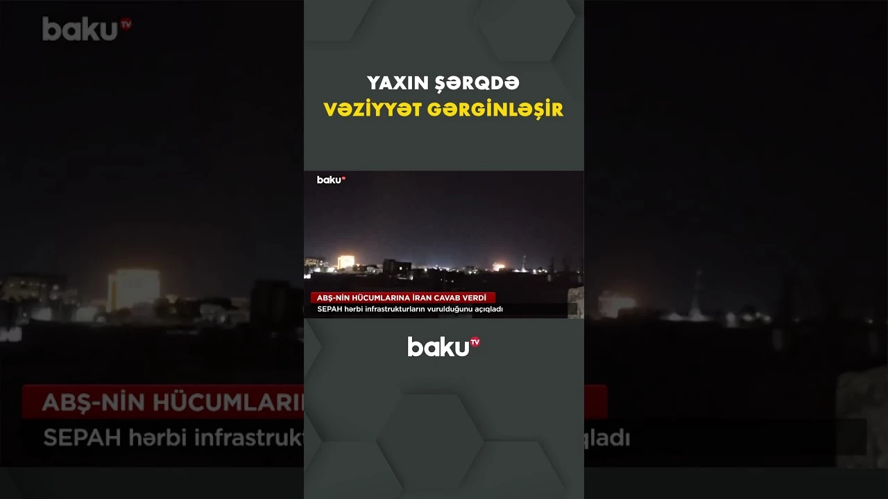 İran ABŞ obyektlərini vurduğunu elan etdi - Baku TV