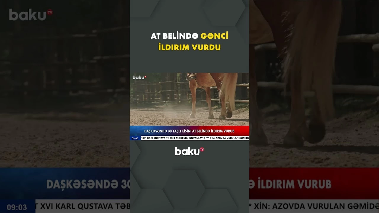 Daşkəsəndə bədbəxt hadisə | İldırım vuran gəncin son vəziyyəti - Baku TV