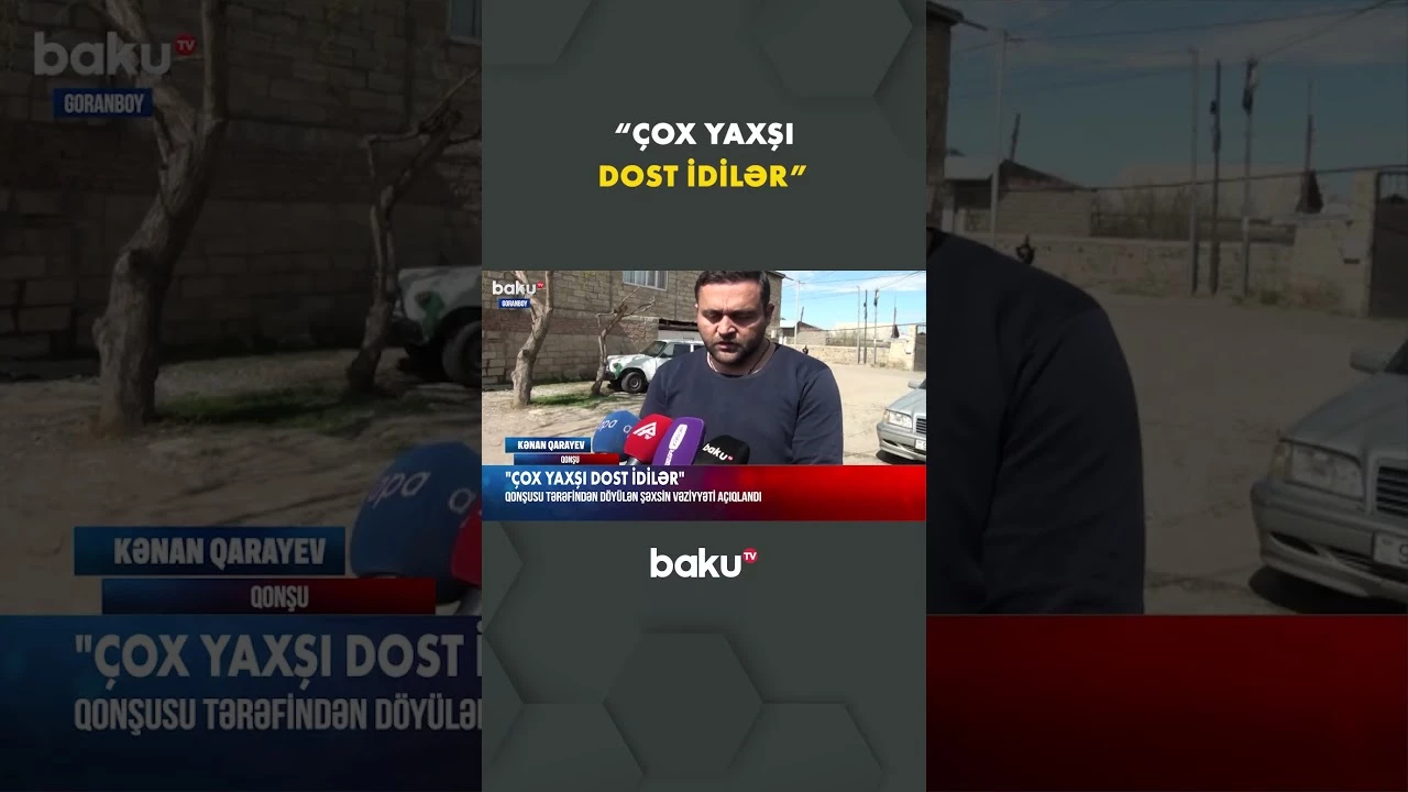 Qonşusu tərəfindən döyülən şəxs xəstəxanalıq oldu - Baku TV