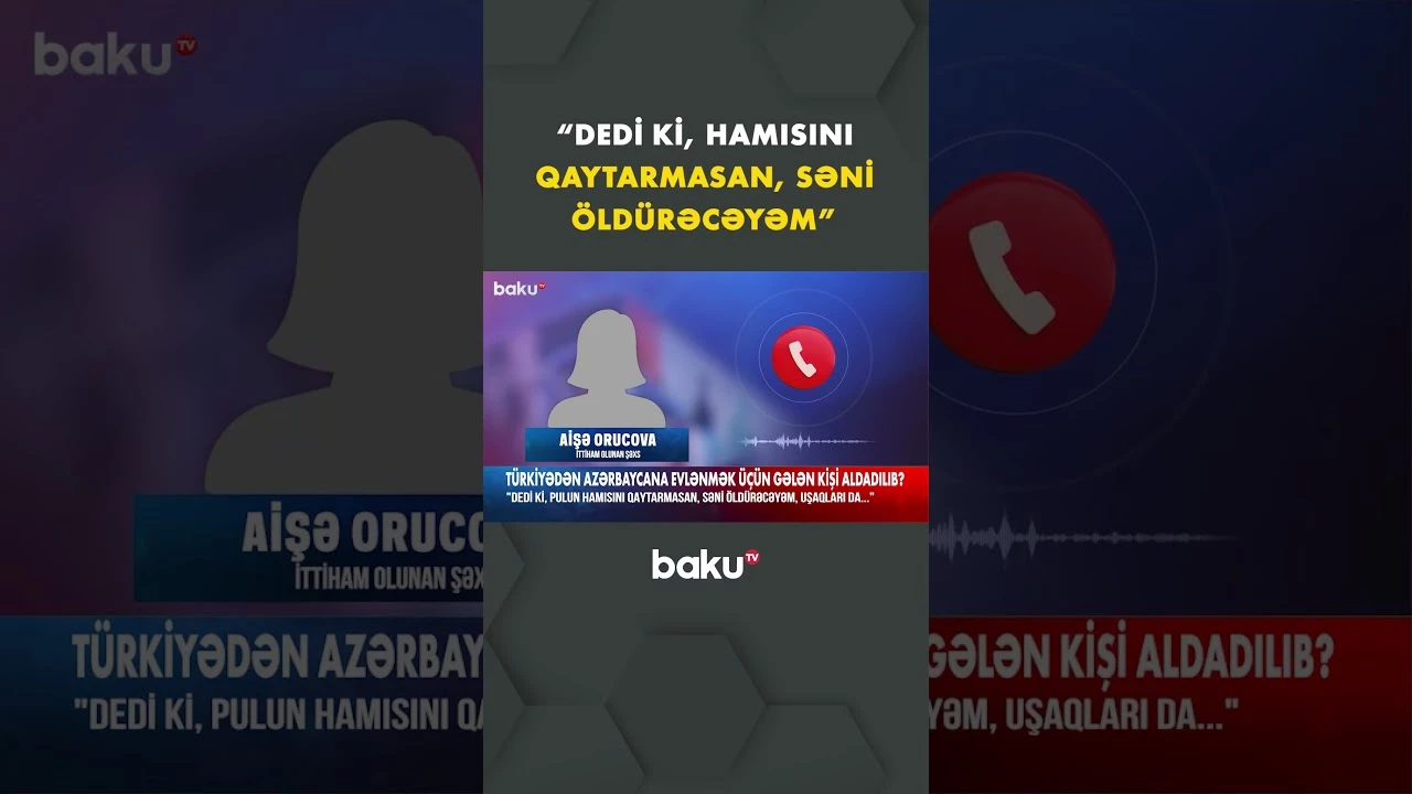 Türkiyəli kişi Azərbaycanda aldadılıb? - Baku TV