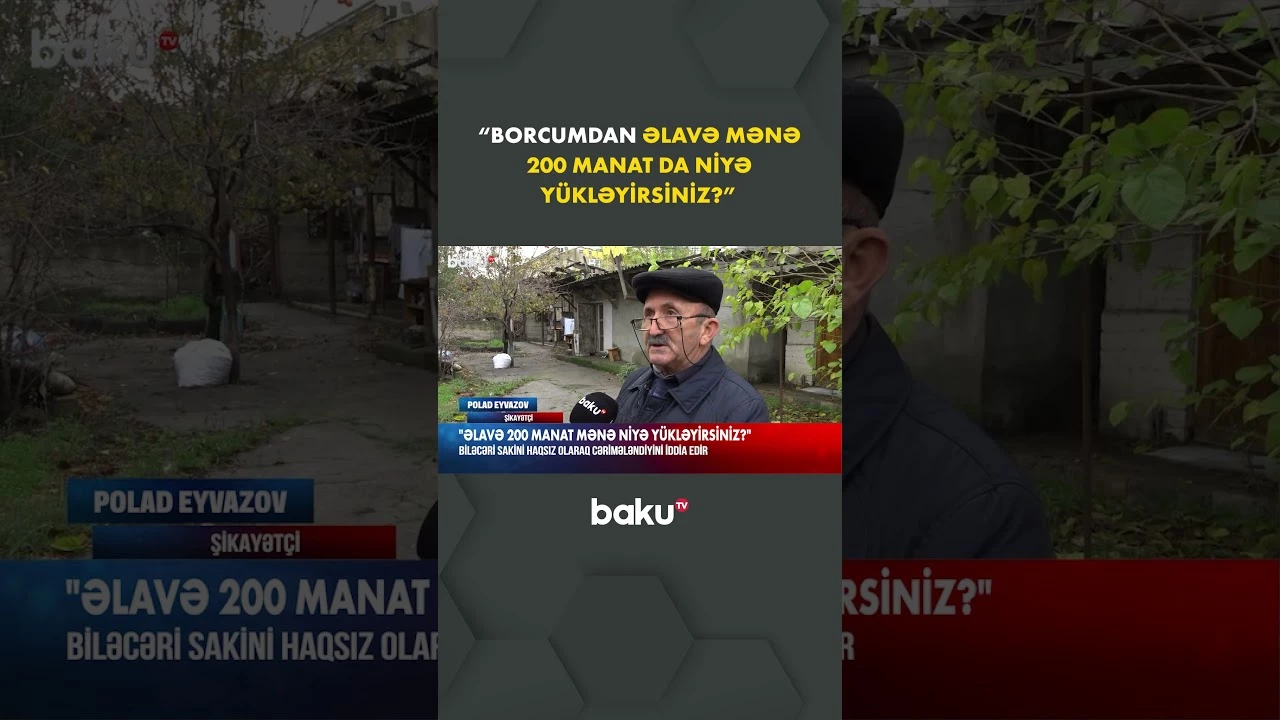 Biləcəri sakininin haqsız cərimələnmə iddiasına qurumdan açıqlama - Baku TV