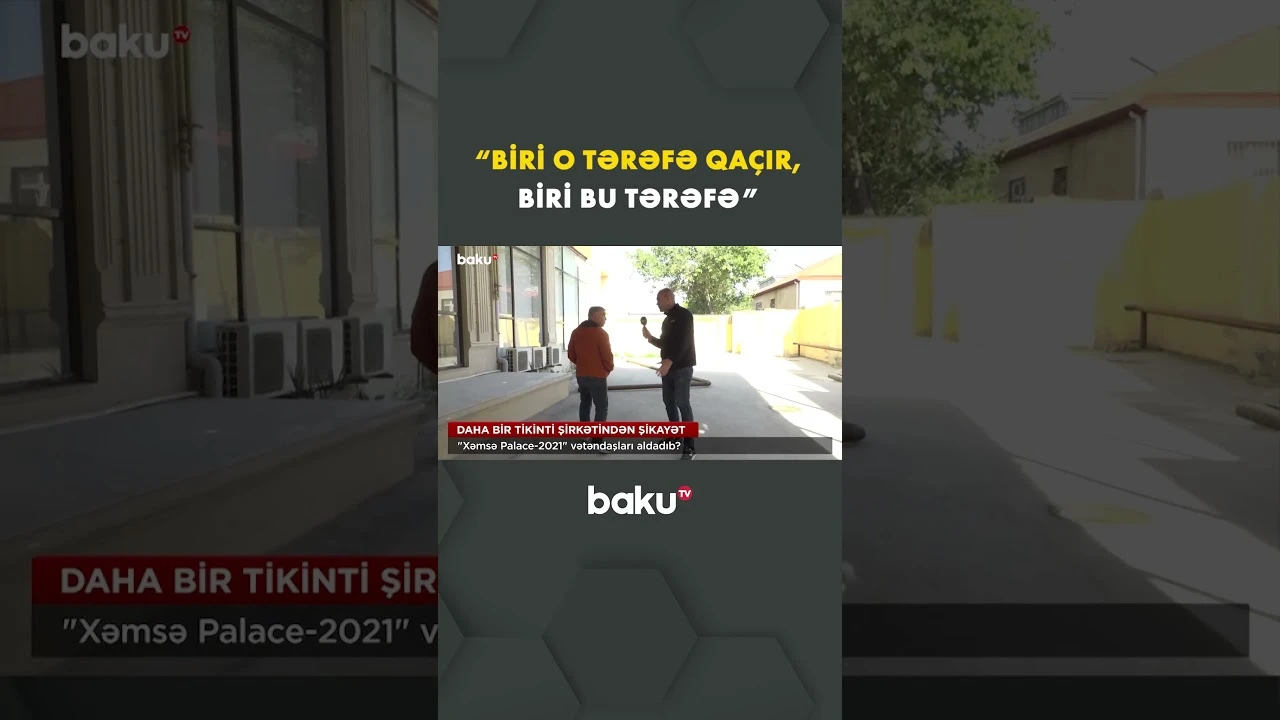 "Biri o tərəfə qaçır, biri bu tərəfə" - Baku TV