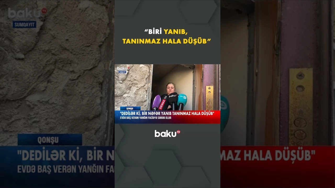 Evdə baş verən hadisə faciəyə səbəb oldu - Baku TV