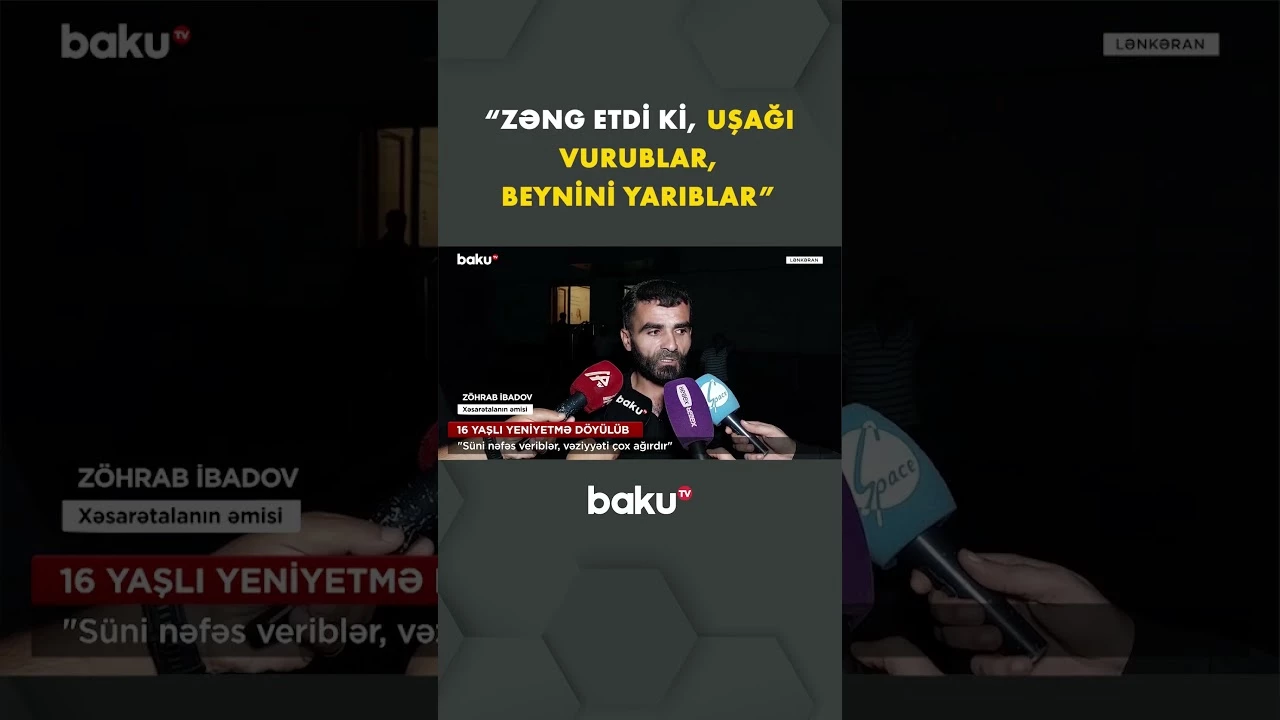 16 yaşlı Emili kimlər dəhşətli şəkildə döydü - Baku TV
