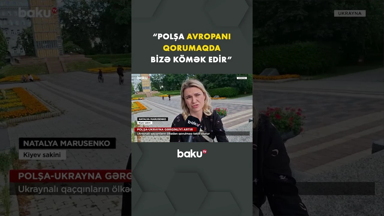 Polşada ukraynalı qaçqınların ölkədən çıxarılması təklifi müzakirə olunur - Baku TV