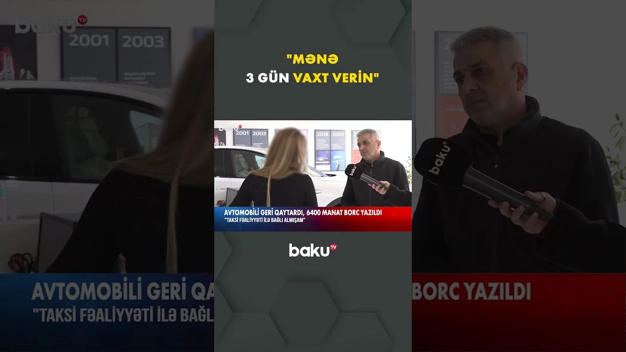 "Sizə açıqlama vermirəm" | Mağaza işçisi - Baku TV