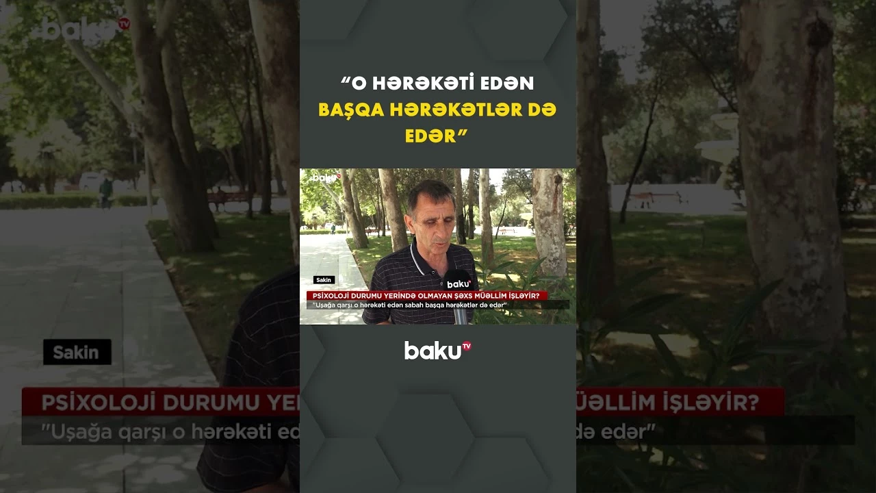 Paytaxt sakinləri məsələyə münasibət bildirdilər - Baku TV