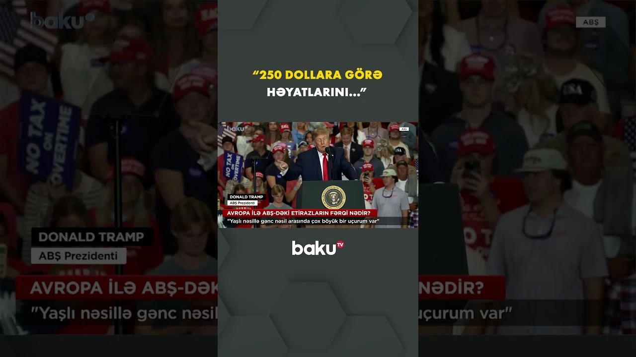 Avropa ilə ABŞ-də etirazların əsas fərqi nədədir? - Baku TV