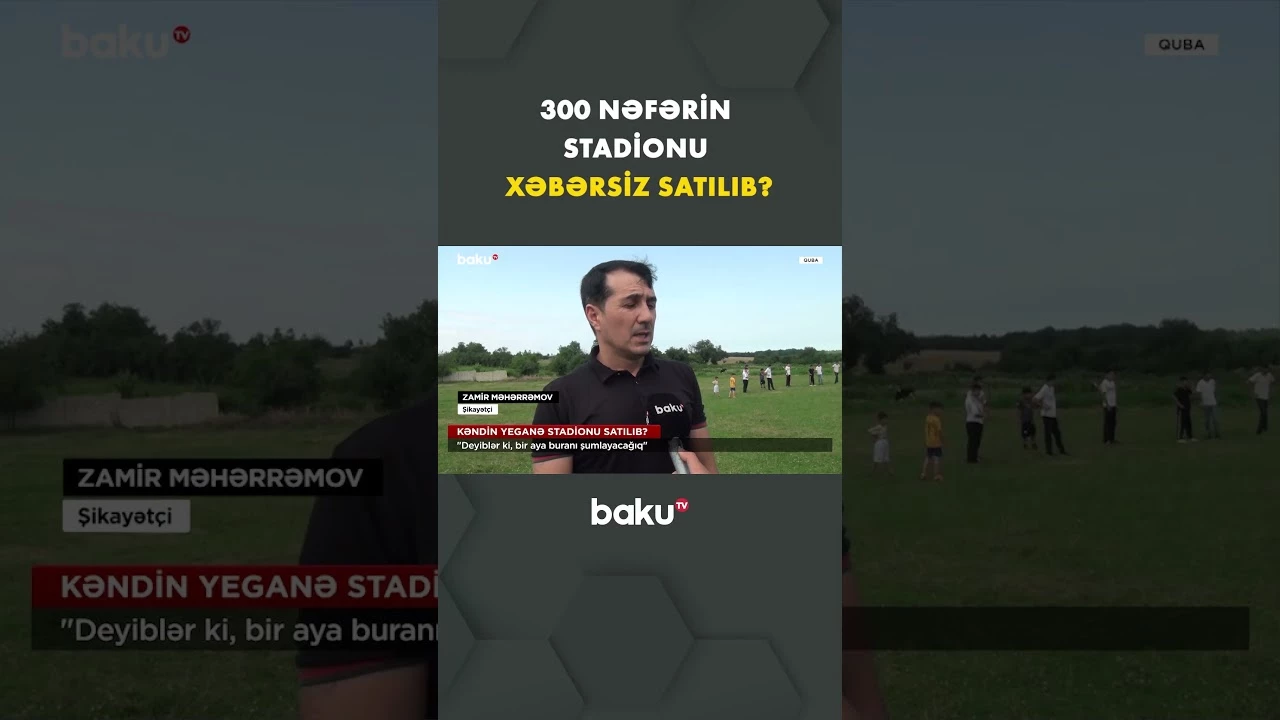 Qubada müəmmalı hadisə - Baku TV