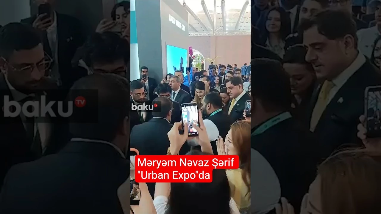 Pəncabın Baş naziri Məryəm Nəvaz Şərif "Urban Expo"da Pakistan stendi ilə tanış olub - Baku TV
