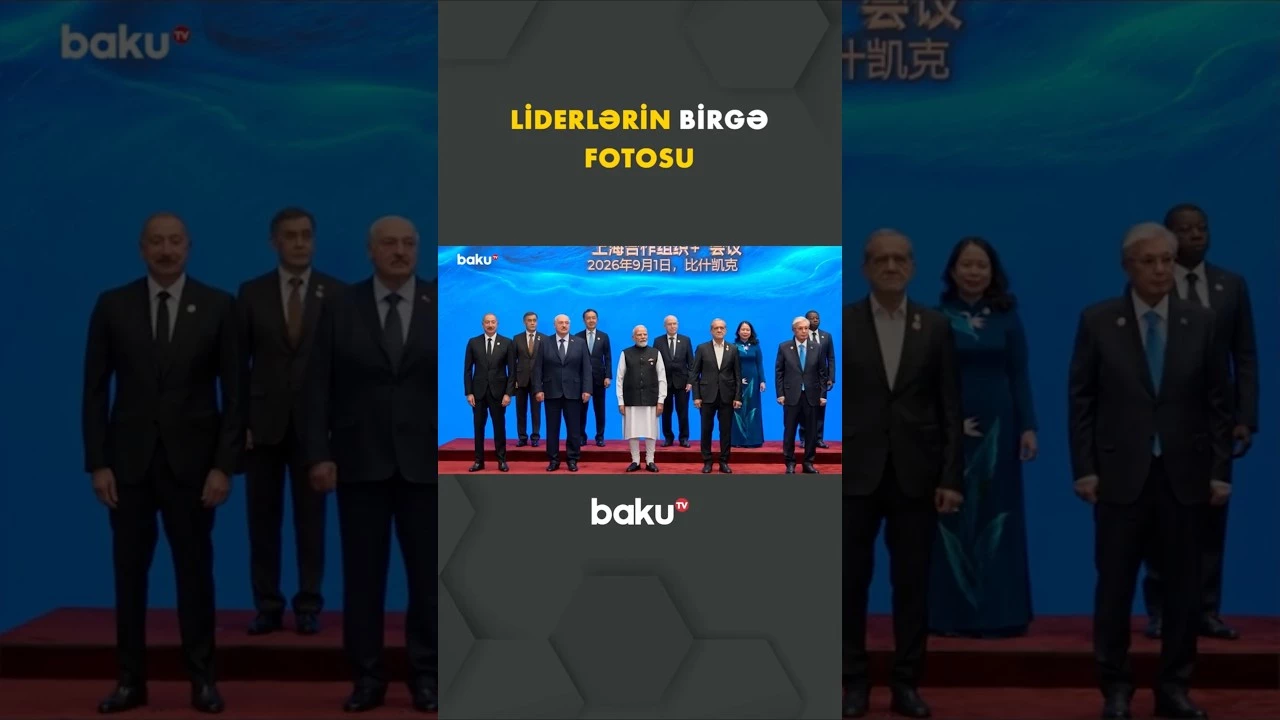 “ŞƏT plyus” formatında keçirilən görüşün iştirakçıları birgə foto çəkdirdilər - Baku TV