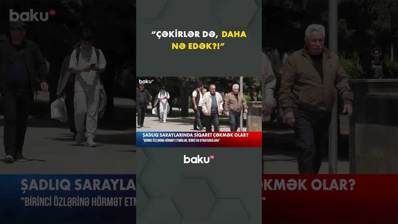 Toya gedənlərin rahatlığını pozan hərəkət - Baku TV