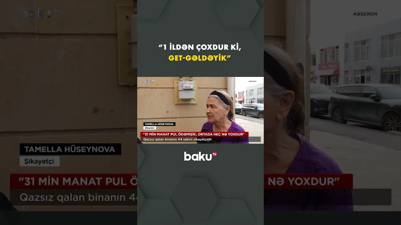 Xırdalanda sakinlər niyə qazsız qalıb? - Baku TV