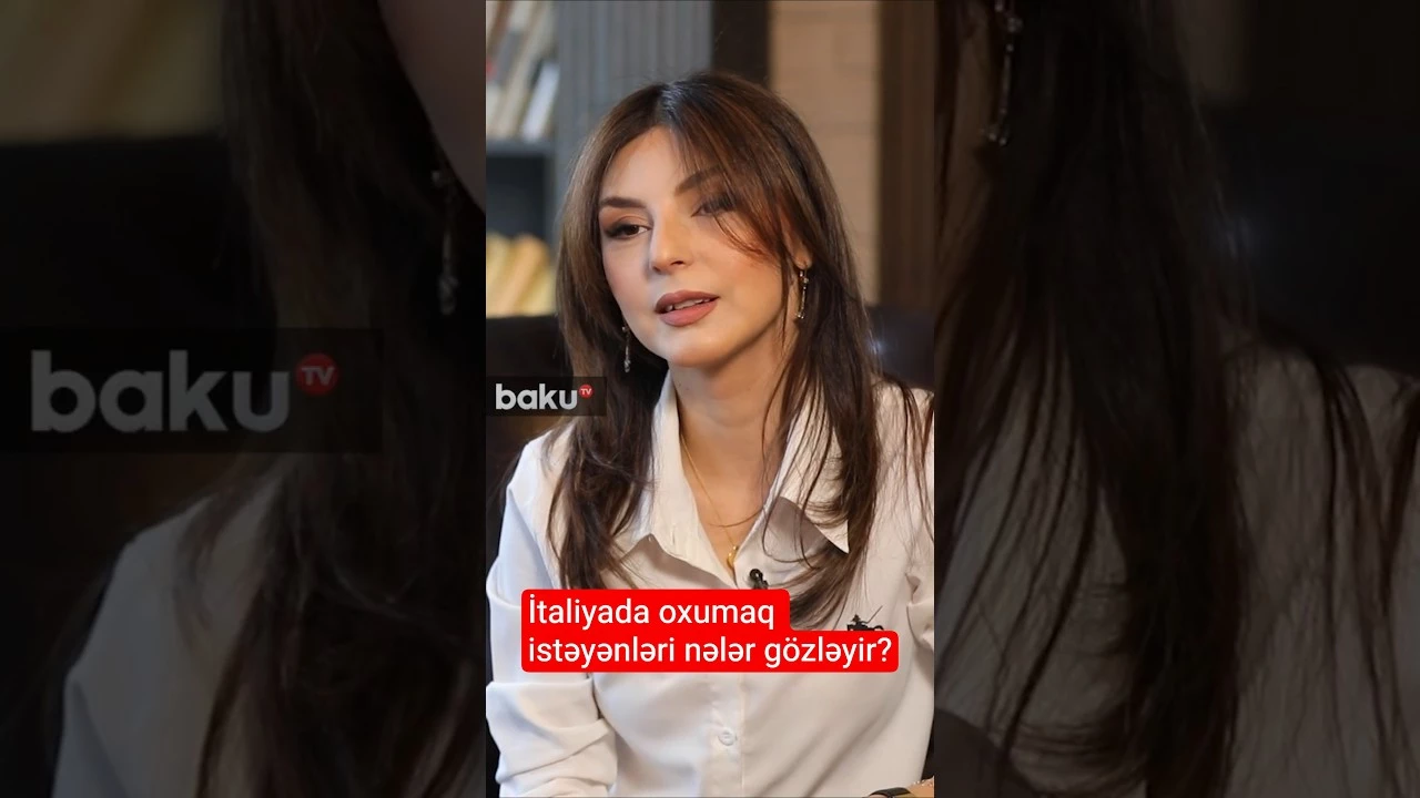 İtaliyada oxumaq istəyənləri nələr gözləyir? - Baku TV