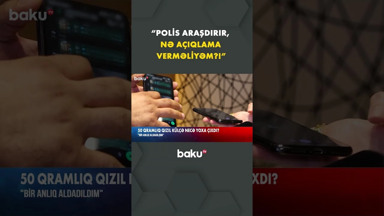 İttiham olunan şəxs nələr danışdı? - Baku TV
