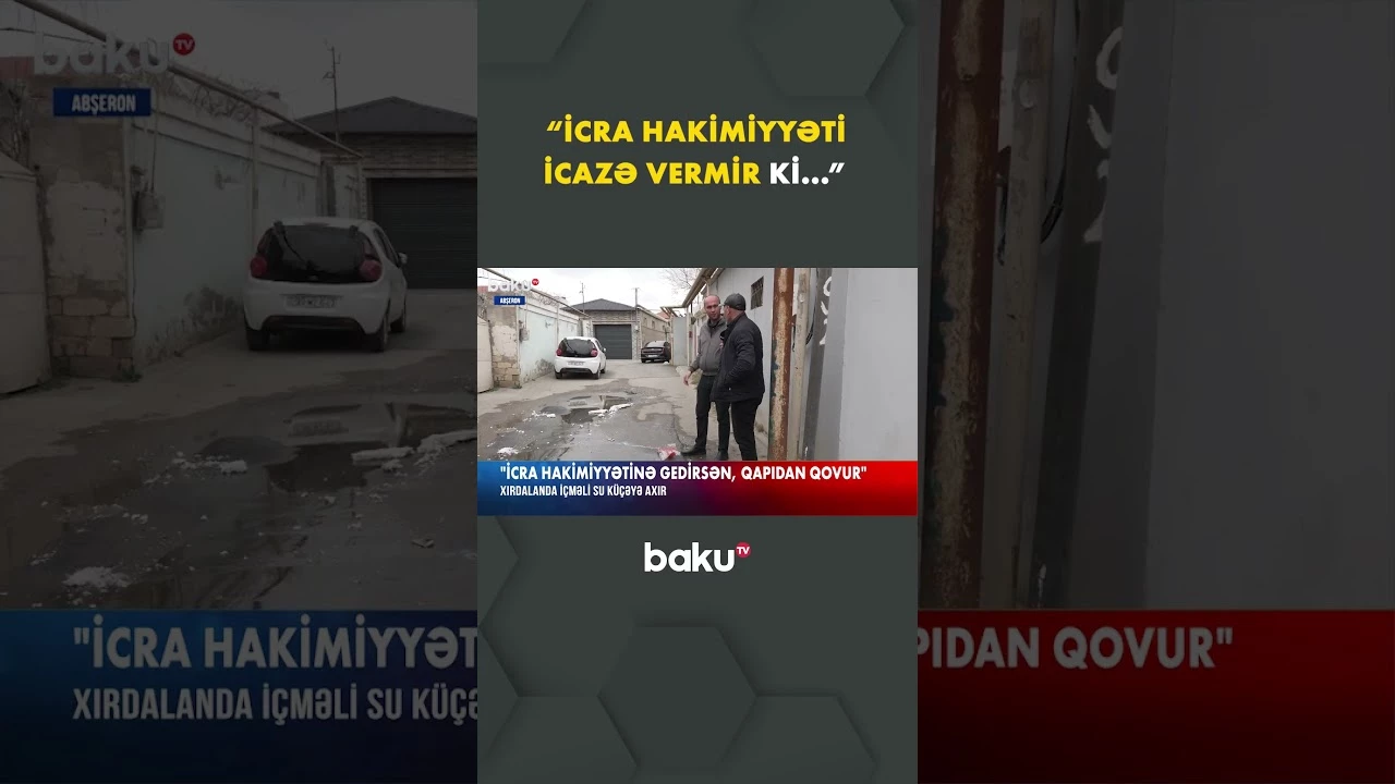 Xırdalanda acınacaqlı durum | Sakinlərin probleminə niyə baxılmır? - Baku TV