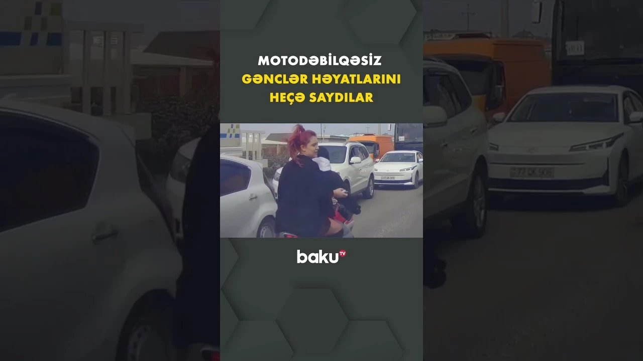 Gənclərin bu görüntüləri gündəm oldu - Baku TV