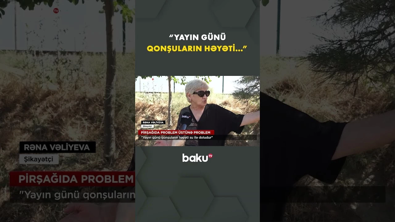 Pirşağı sakinlərinin əsas problemi - Baku TV