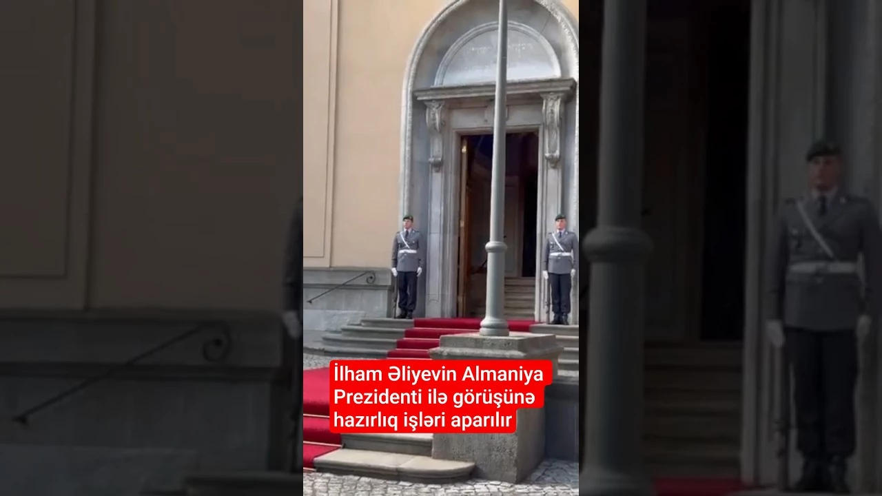Prezident İlham Əliyevin Almaniya Prezidenti ilə görüşünə hazırlıq gedir - Baku TV