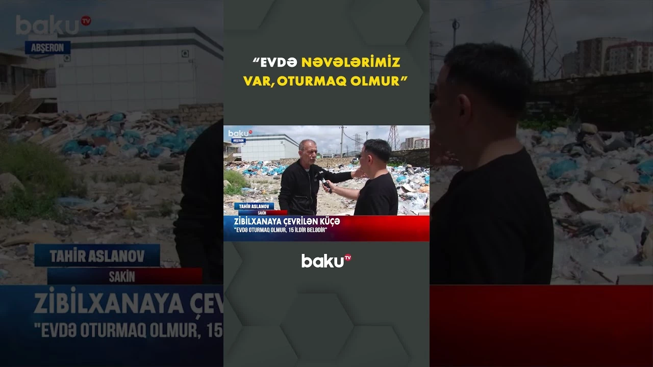 Zibilxanaya çevrilən ərazi - Baku TV