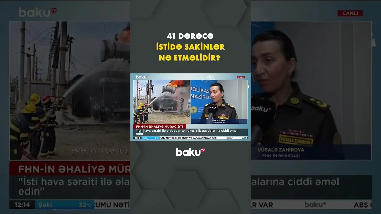 “Bu qaydalara mütləq əməl edin” | FHN-dən isti havalarla bağlı əhaliyə vacib müraciət - Baku TV