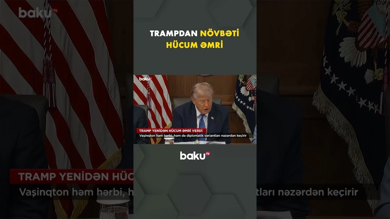 Trampın yeni qərarı bölgədə gərginliyi artırdı - Baku TV