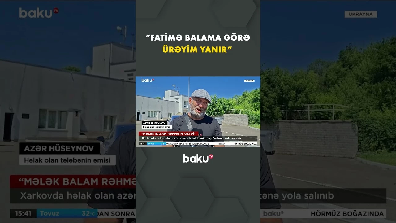 Azərbaycanlı tələbənin əmisi fəryad etdi - Baku TV
