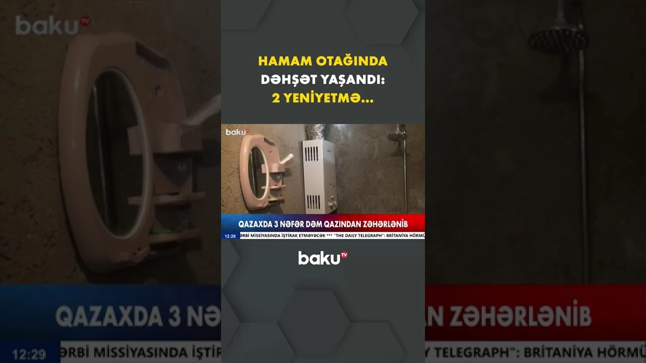 Qazaxda 3 nəfər dəhşətli hadisə ilə üzləşdi - Baku TV