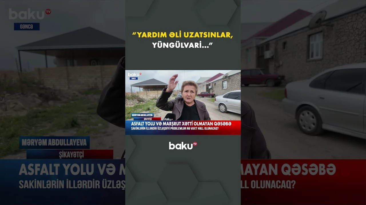 Sakinlərin həll edilməyən problemləri - Baku TV