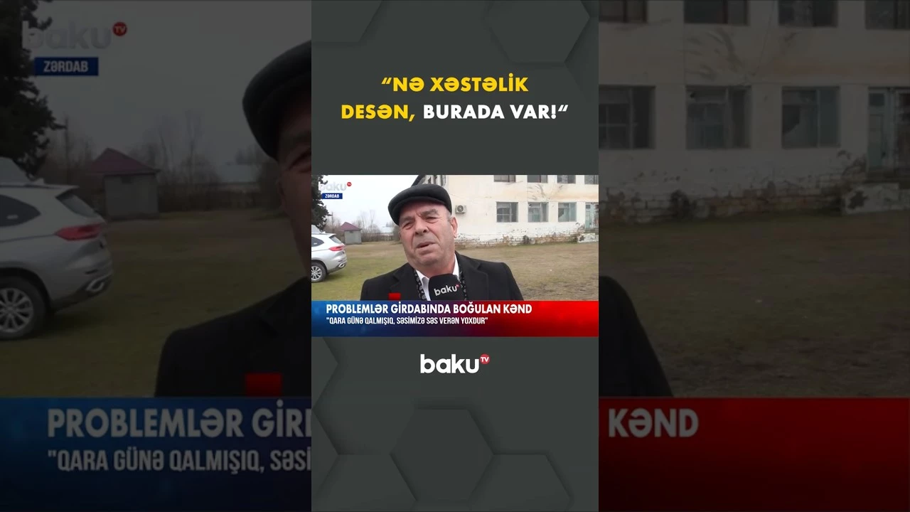 Problemlər içində “boğulan” sakinlər imdad dilədi - Baku TV