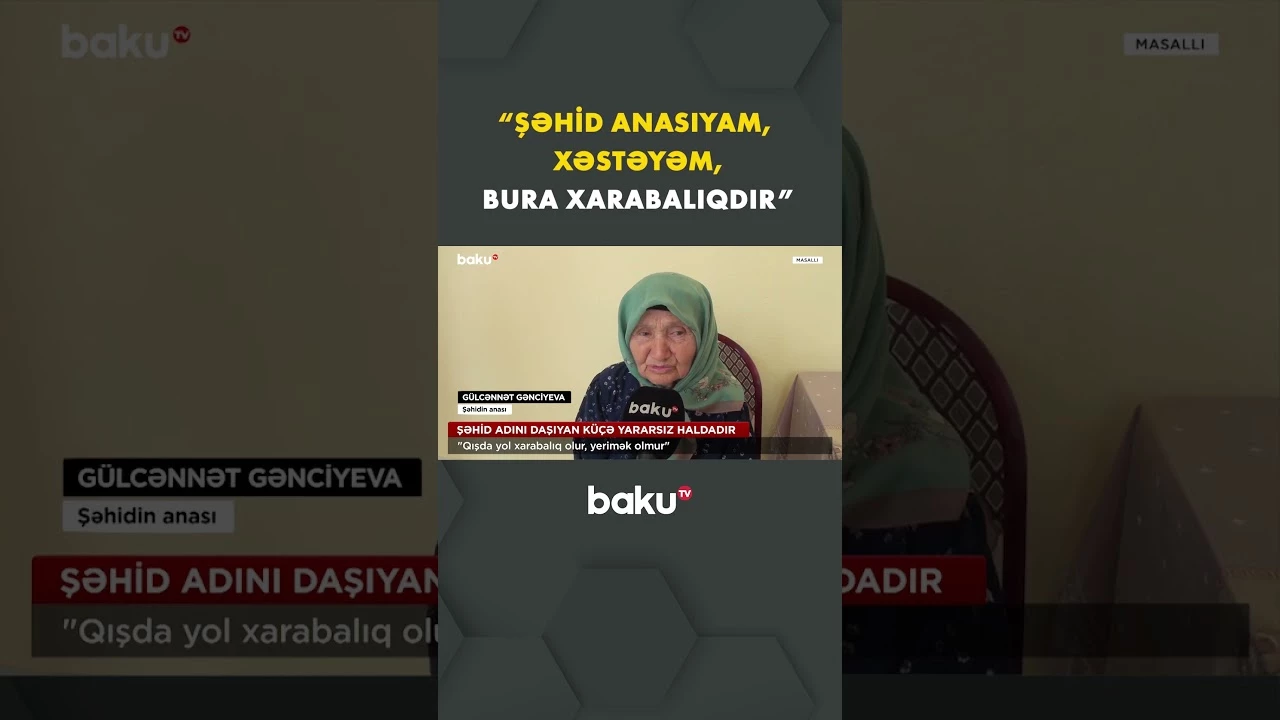 Masallı sakinləri kömək istədi - Baku TV