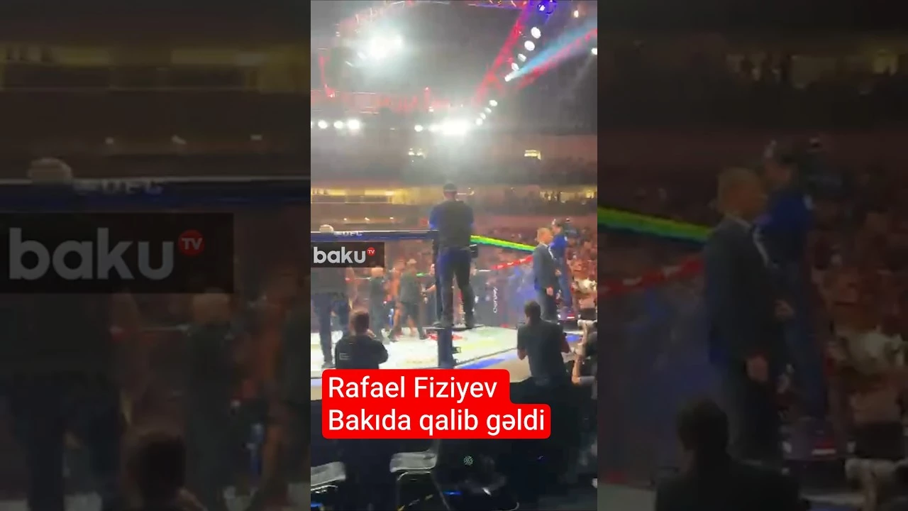 Fiziyev Bakıdakı döyüşdən qalib ayrıldı - Baku TV