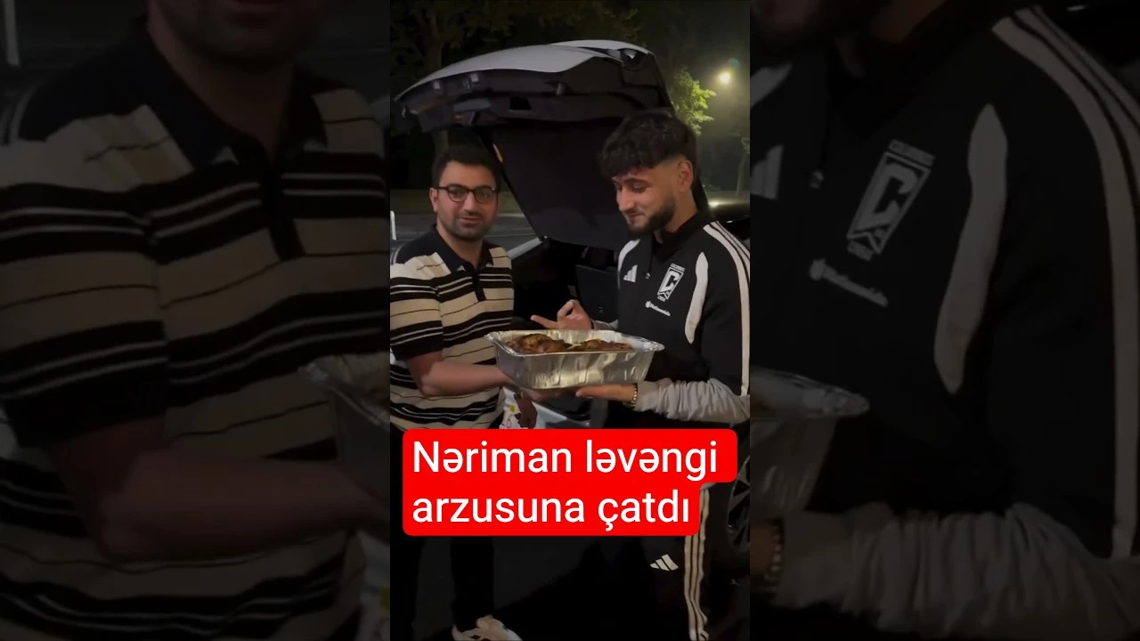 Sözünü tutdu, ABŞ-də Nərimana ləvəngi yedizdirdilər - Baku TV