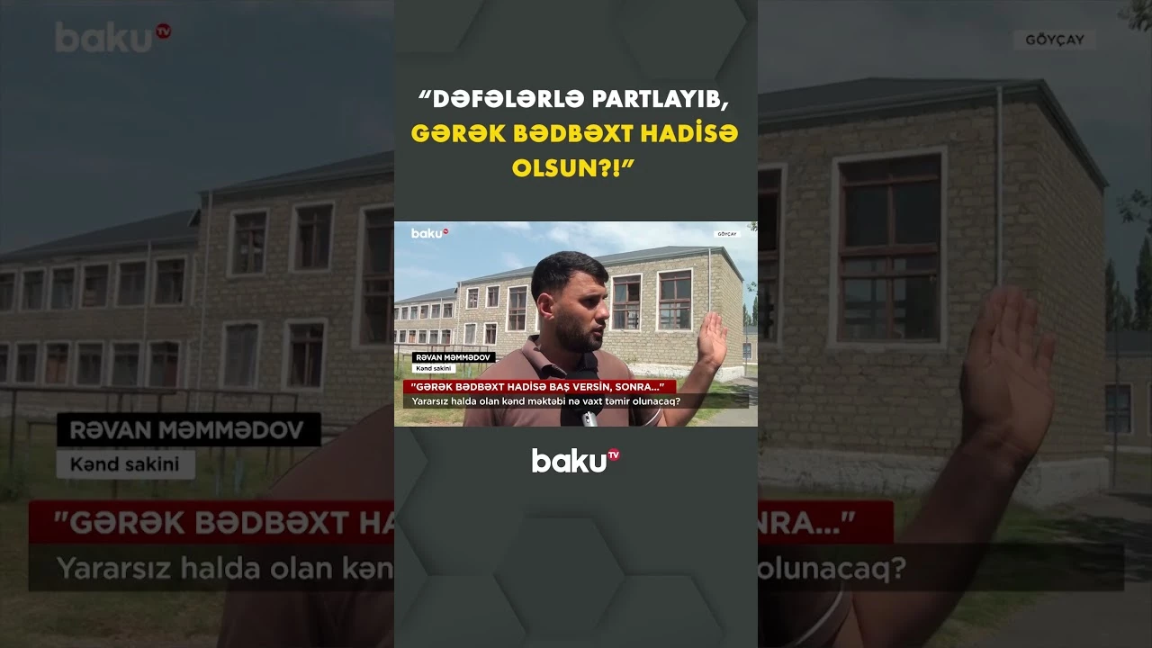 Göyçay sakinlərinin problemi həll ediləcəkmi? - Baku TV