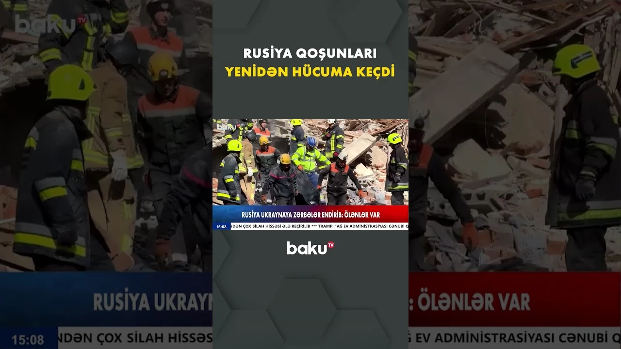 Rusiya Ordusu Xarkov, Dnepr, Zaporojye və Nikolayev vilayətlərinə zərbələr endirdi - Baku TV