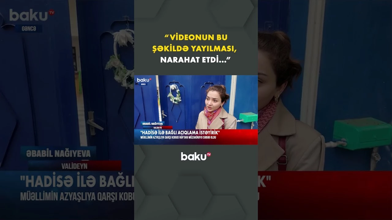 Valideyn bağçadan şikayət etdi - Baku TV