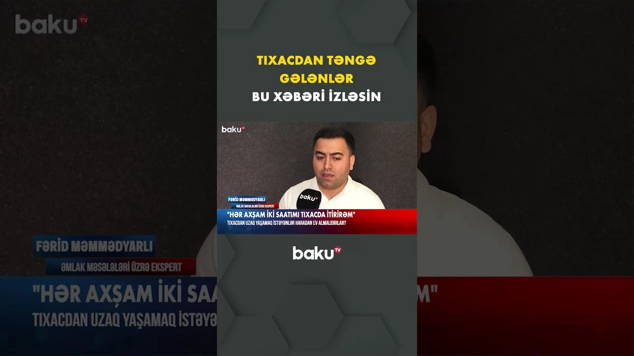 Bu problemdən canını qurtarmaq istəyənlər nə etməlidir? - Baku TV