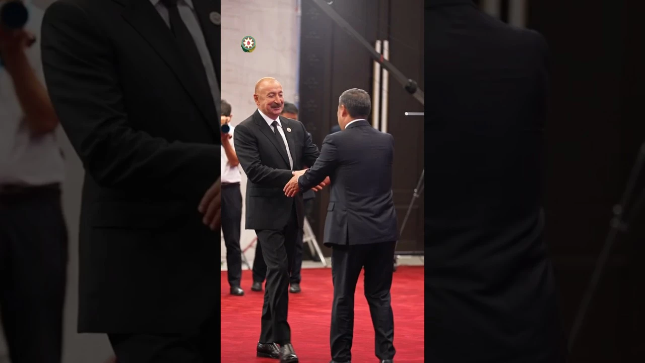 Prezidentin mətbuat xidmətinə istinadən görüntüləri təqdim edirik - Baku TV