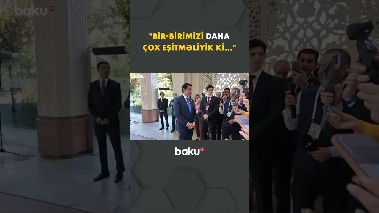 “Özbək və Azərbaycan dillərinin kombinasiyasında danışaq” | Hikmət Hacıyev Özbəkistanda - Baku TV