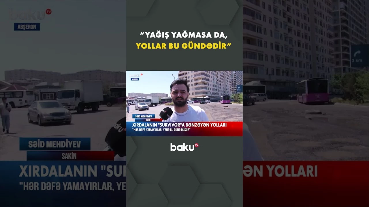 Xırdalan sakinlərinin bitməyən dərdi - Baku TV