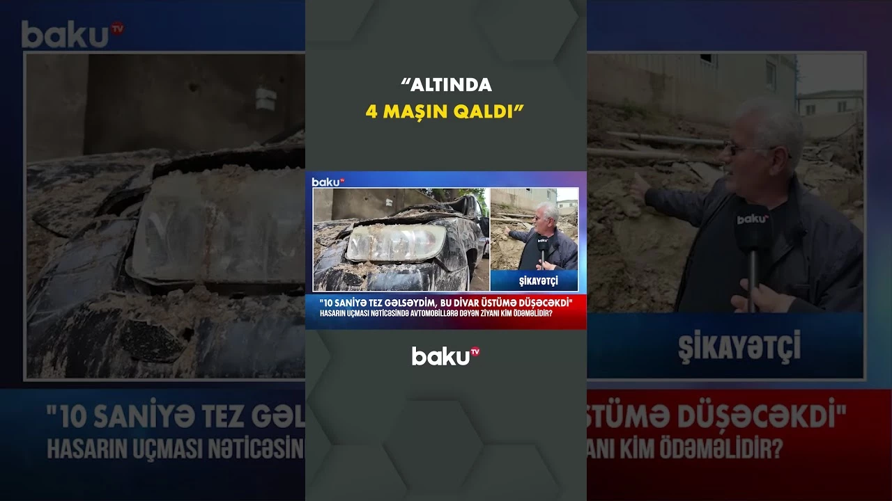 "Hasarı təmir etsələr də, sel gəlib yenidən uçurdu" - Baku TV