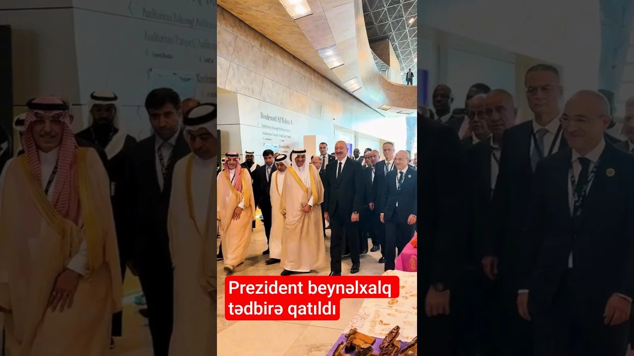 Bakıda İslam İnkişaf Bankı Qrupunun 2026-cı il üzrə İllik Toplantılarının açılış mərasimi - Baku TV