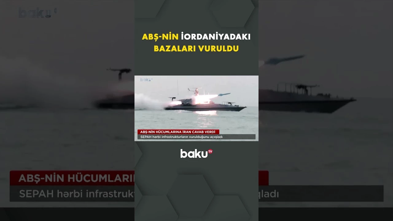 ABŞ hücumlarından sonra İran cavab zərbəsi endirdi - Baku TV